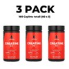 SIXSTAR, Creatine, 3 PACK, 60 Caplets each, Muscle and Strength