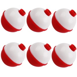 Fishing Floats Bobbers Snap-On Round Buoy Float 10Pcs-30Pcs Hard ABS Push Button Fishing Bobber 6 Sizes 0.5Inch-2Inch Fishing Tackle