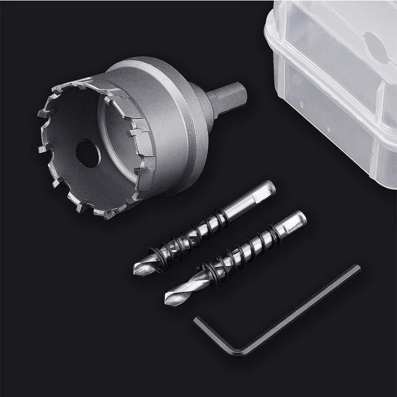 185mm (7.3 inch) Metal Steel Hole Saw with 2 Drill