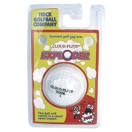 Masters The Exploder Powder Ball Exploding Golf Gag Classic Fun