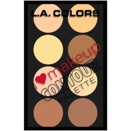 L. A. COLORS I Heart Makeup Contour Palette - Light To Medium
