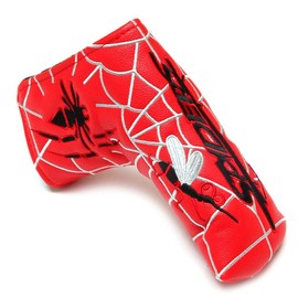 Putter Cover Pin Fit Scotty Cameron Odyssey Headcover Magnetic Closure Spiders Spider White Black Red (Red)