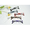 Eyekepper 5-Pack Stylish LookCrystal Aeropittura Arms Spring Hinges Womens Reading