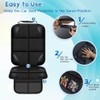 LAIXIAO Protectores de Asiento de Coche Impermeables, Bolsas de Almacenamiento