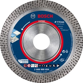 Bosch Bosch 1x EXPERT HardCeramic Diamanttrennscheiben (fr Harte Fliesen, Harter Stein, ? 115 mm, Professional Zubeh?r Kleiner Winkelschleifer)