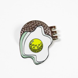 YOPRAL Golf Hat Clip Funny Golf Ball Marker, Perfect Golf Gift for Men or Women - Mens or Womens Golf Accessories (Ball Marker-Egg)