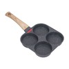 Egg Frying Pan Heat Sensitive Silicone Aluminium Pancake Frying Pan