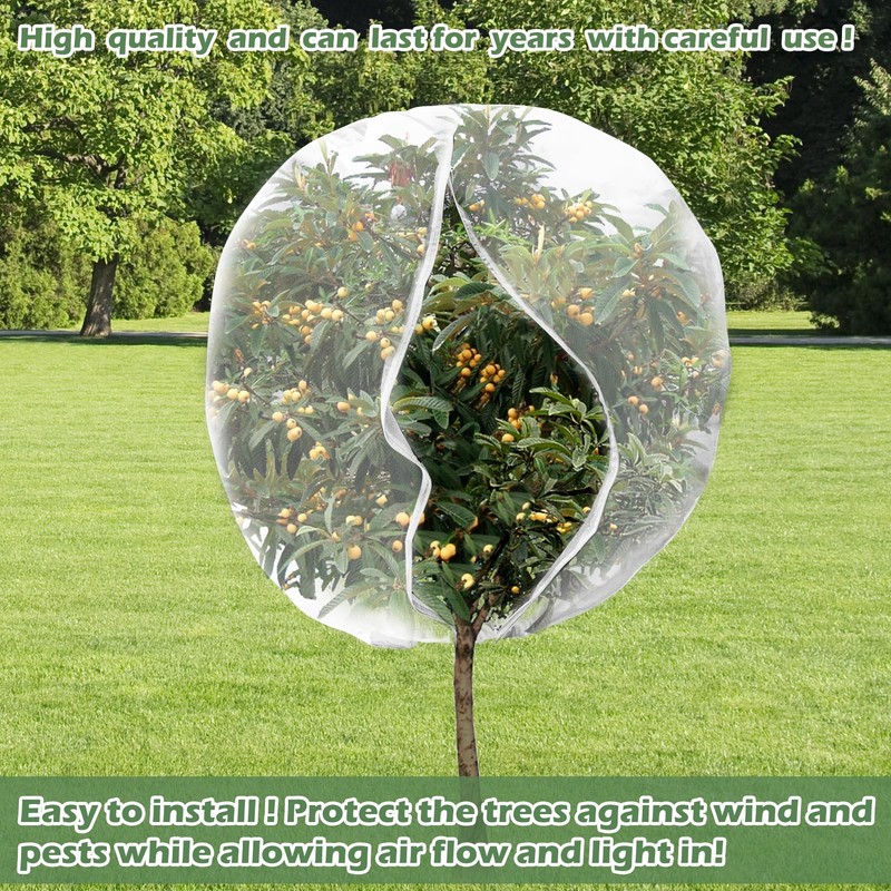 10 x 10ft Extra Large Fruits Tree Netting, Garden Mesh