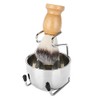 Set de Afeitado con Jabonera + Brocha de Afeitar +