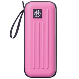 Lavishio Dart Case,Darts Carrying Case Holds 3 Darts and Extra Accessories,Built-In Storage Tubes and Pockets for Flights, Tips, Shafts ect. (Pink)