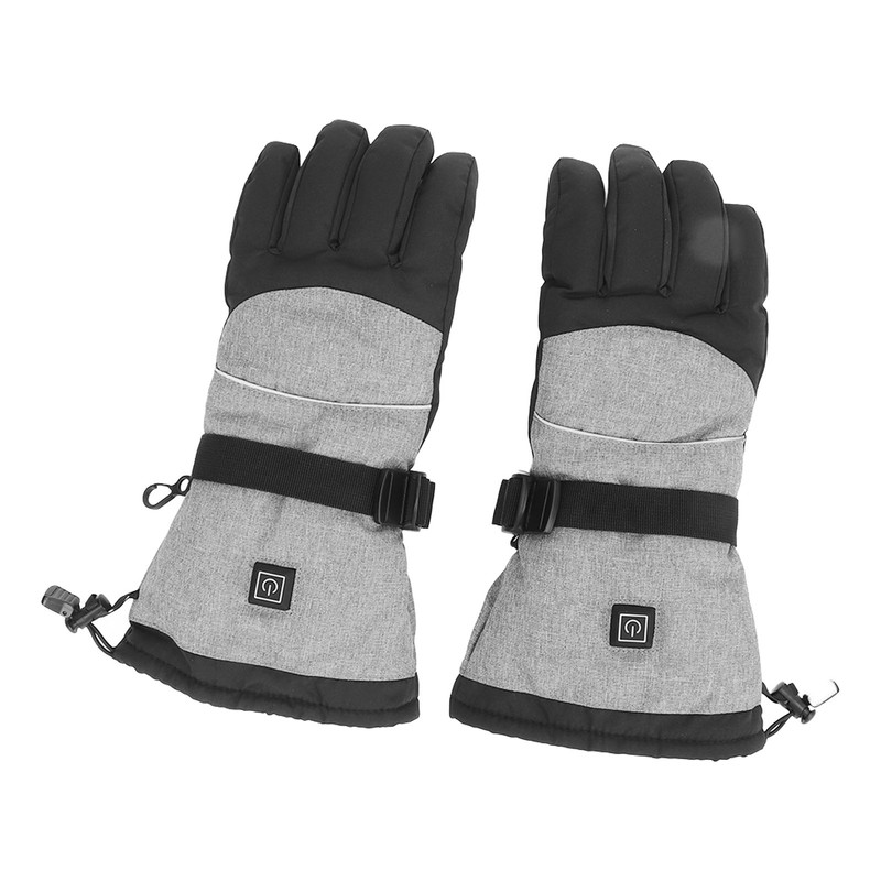 1 Pair Heated Gloves Smart Battery Powered Winter Warm Gloves