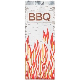 Foil BBQ Bags, 5" x 3 1/4" x 12 1/2" Qt. Size, 250 Count