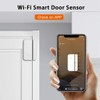 WiFi Door Sensor, WiFi Door Alarm Window Sensor Detector Smart