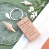 Hroanc Valentines Gifts for Mum Keyring Wood Mum Birthday Gifts