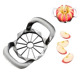 DOETYD Apple Corer & Slicer,Stainless Steel Apple Cutter Apple Slicer Apple Cutting Tool Fruit Cutter for Kitchen-Tomato Apple Orange
