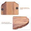 Simple Tea Tray Bamboo Tea Serving Tray Dish Saucer Home