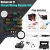 Universal 21 Circuit Wiring Harness Kit, Universal Extra Long Wire