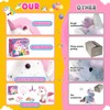 Qukir Unicorn Gifts for Girls, Unicorn Cuddly Toy Gift Girls