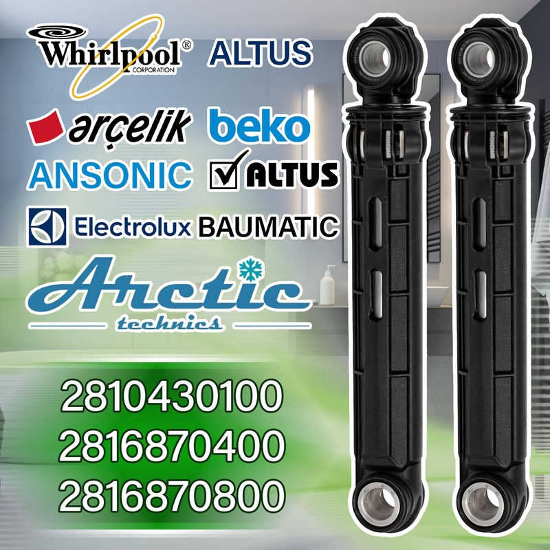 Shock Absorber Washing Machine 90N Diameter 11/11 mm 190/287 mm