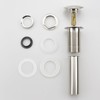 Bathroom Sink Pop Up Drain Assembly Without Overflow Fits 1.57