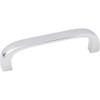 Elements 984-3PC Slade Collection Pull, Polished Chrome
