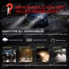 AUIMSOCO 9006 9005 LED Headlights Kit Combo Bulbs 10000K High