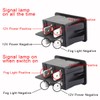 TOMALL Replacement Fog Light Toggle Switch DC 12V 35A ON/Off