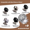 Pack of 9 Replacement Shaving Head for Pitbull Skull Shaver,