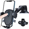 Smartphone Holder for Cars, Improved Strong Suction Cup, Dashboard/Windshield/Air Conditioner,