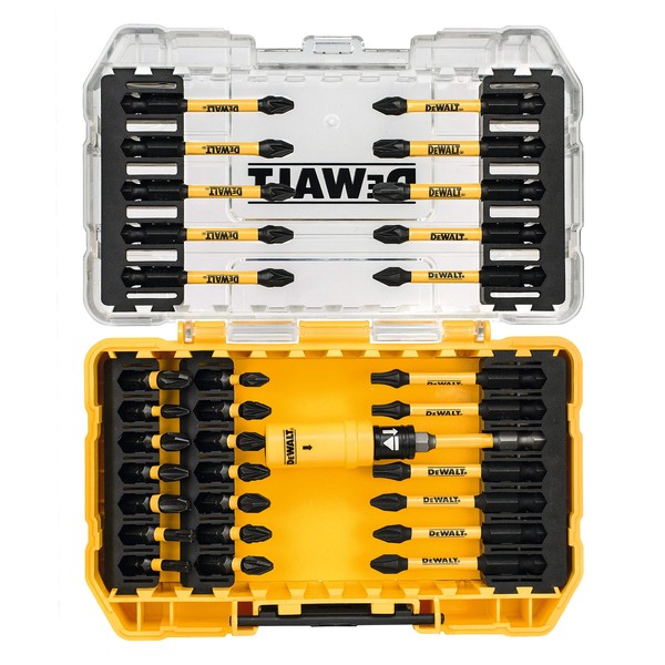 Dewalt 31 Piece FlextorqTM Screwdriver Bit Set in Durable Case