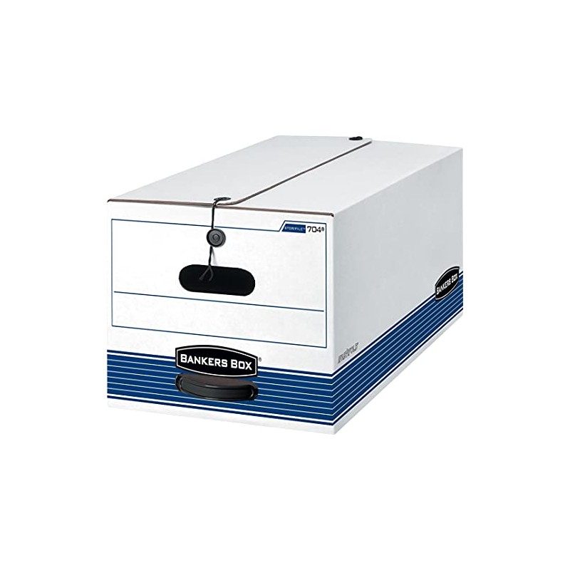 Bankers Box 00705 Stor/File Storage Boxes, Legal, 15-Inch x24-Inch x10-Inch,