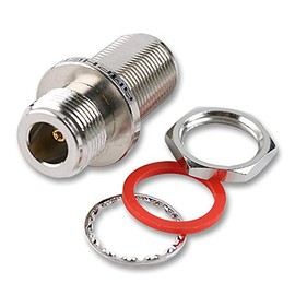 Adaptor, N Jack-Jack, Bulkhead | RF COAXIAL, RF Coax, COAXIAL ADAPTERS CONNECTORS, 1 X Qty - N7471A1-NT3G-50