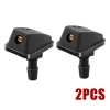 My-carlight Windscreen Washer Fan-shaped Mist Water Spray Jets Nozzles 360-Degree