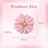 JOYOYO 20 Pcs Mini Flower Clips,Hair Clips with Flower Design
