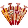 Gourmet Popcorn Tall Cone Premium 4 Pack & Exclusive Inspirational