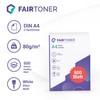 FairToner Copier Paper Standard DIN-A4 1,000 Sheets (2 x 500