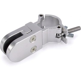 Riggatec Half Clamp (32-35 mm) with Glass Panel Holder (10-16 mm) up to 20 kg