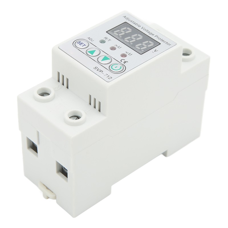 Over Under Voltage Protector Volt Protective Device Adjustable Auto Delay