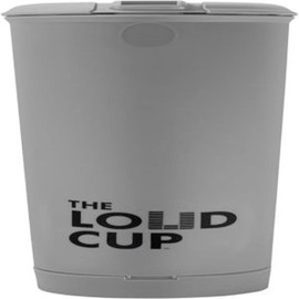 The loudcup 20 oz tumbler integrated stadium horn owl grey reusable water bottle for sports fans worlds loudest cup for noisy fans on game day tailgating - Color: CanaryYellow, Size: Default