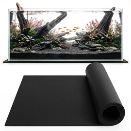 UNIFAMILY Aquarium Leveling Mat 24X48 in, Fish Tank Mat for Shock Absorbing Suitable for 40-55 Gallon, Waterproof Aquarium Mat for Under Tank, Weight Support Neoprene Shockproof Fish Tank Pad