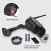BNT Solar Powered Fake Security Camera, Bullet Dummy Security Camera