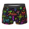 Yomko Rainbow Mushroom Skull Men'S Boxer Briefs Underwear For Men