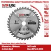 Saxton TCT Circular Wood Saw Blade 160mm x 20mm x