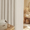 NDDYCU Boho Shower Curtain Cotton Morden Mid Century Minimalist Arch