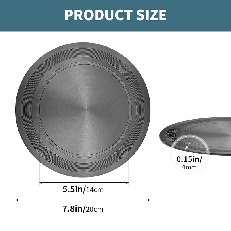 Aluminum Gas Stove Heat Diffuser - Conduction Plate, Flame Guard