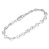 NKlaus Silver 18 cm 925 Sterling Silver Coffee Bean Men's