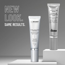 Dr. Brandt Pores No More, Pore Refiner Primer - Instantly Minimizes the Appearance of Pores, Absorbs Oil & Mattifies Shine - 1.0 fl oz