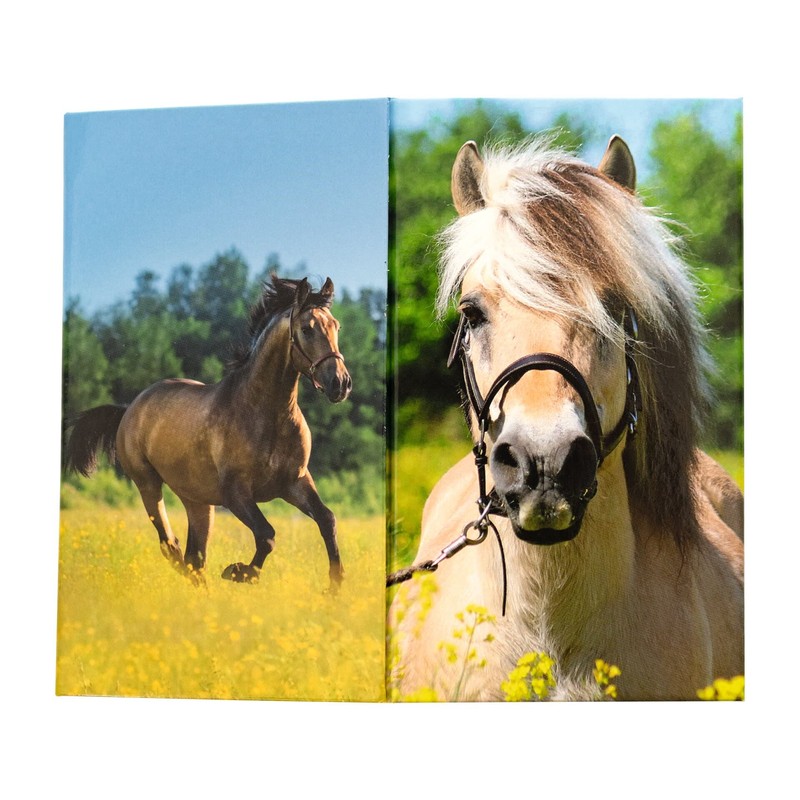 HERMA 19734 Pencil Holder with Horse Motif, Foldable, Sturdy Cardboard,