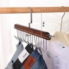 Tie Rack Tank Tops Hangers Bra Hanger with Upgraded 360°Rotating