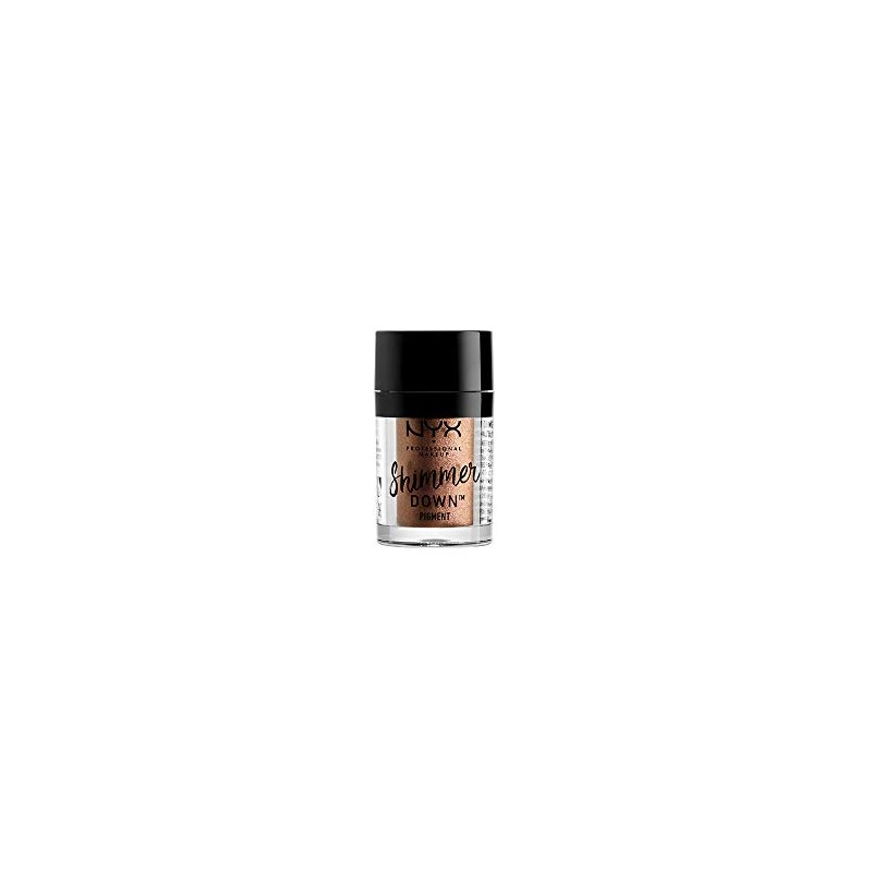 NYX PROFESSIONAL MAKEUP Shimmer Down Pigment, Almond